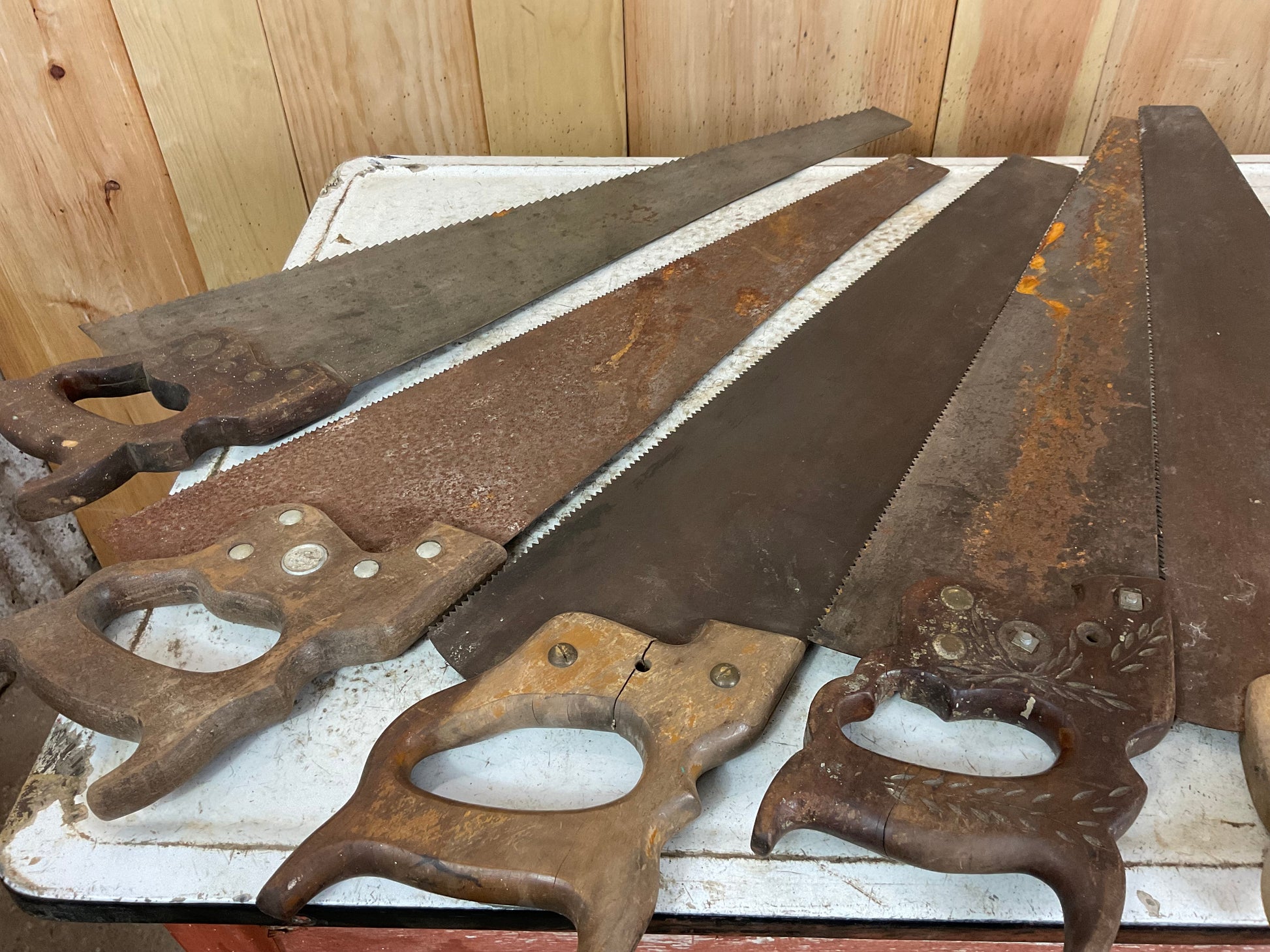 Vintage Hand Saws - view 5