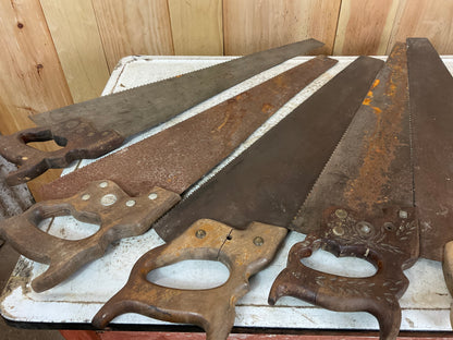 Vintage Hand Saws - view 5