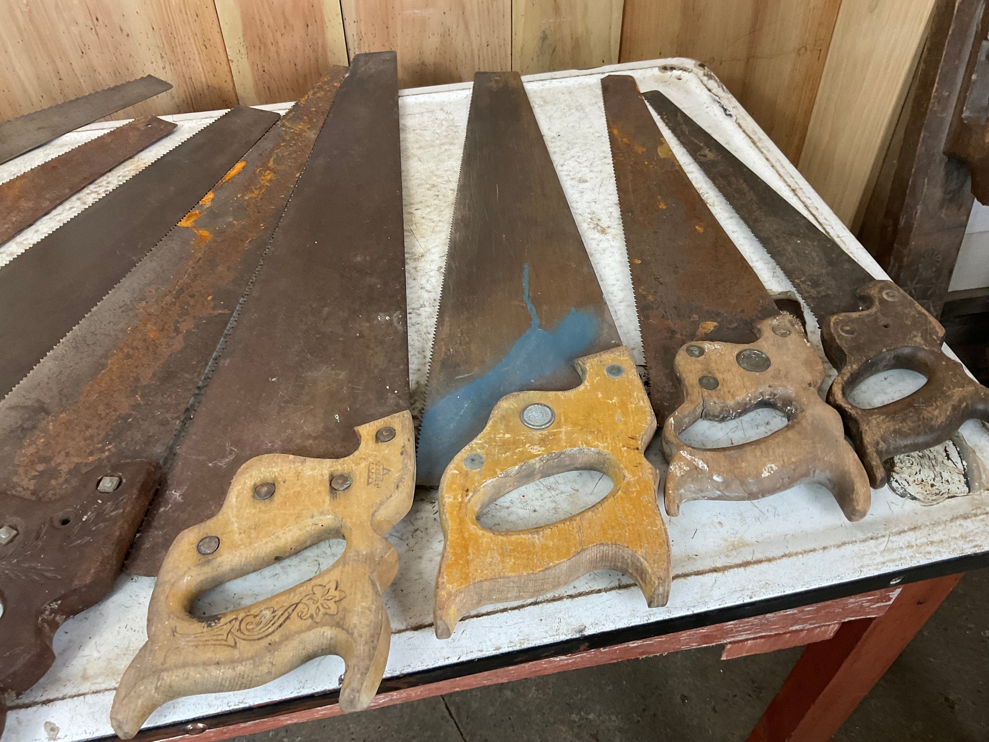 Vintage Hand Saws - view 6