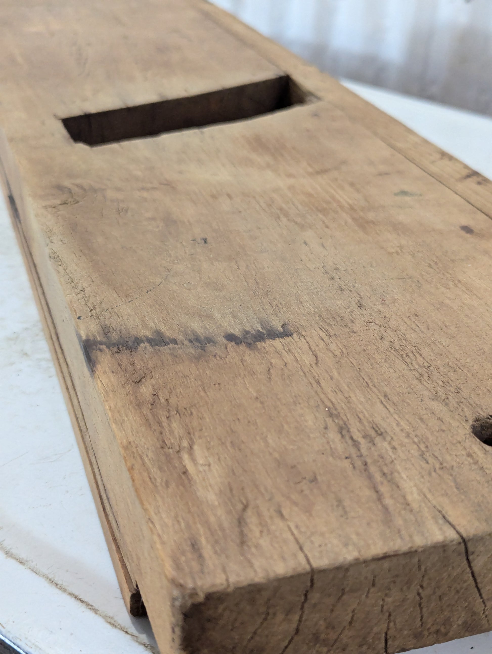 Vintage Handcrafted Wooden Cabbage Shredder - view 3
