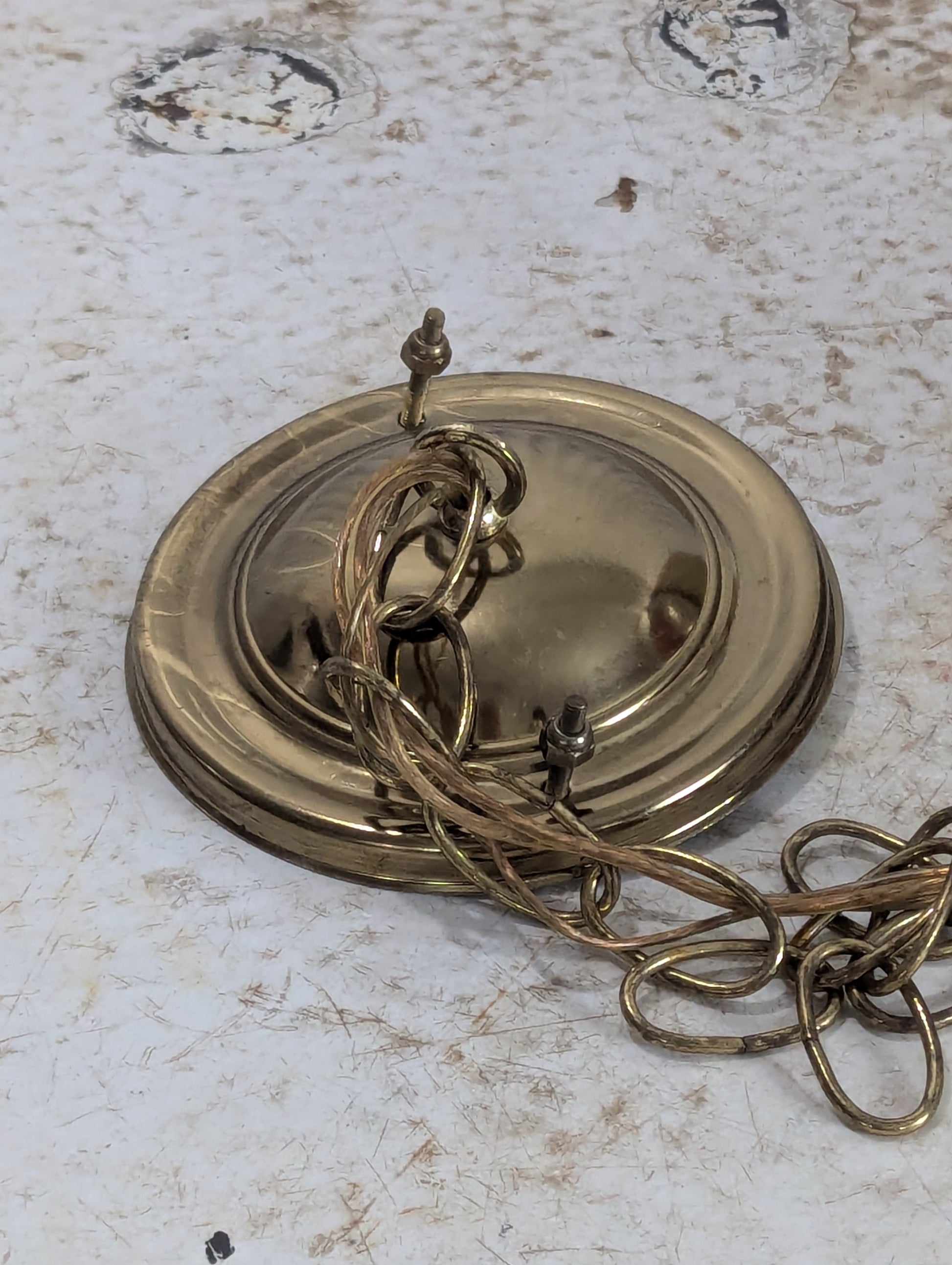 Vintage Hanging Light Fixture - view 2