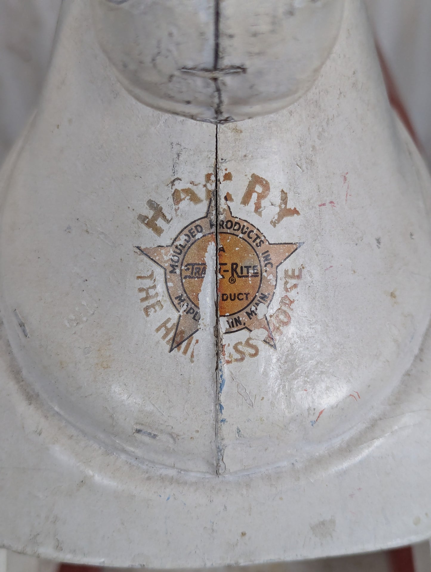 Vintage Harry The Hairless Rocking Horse - view 4