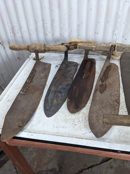 Vintage Hay Knives - view 2