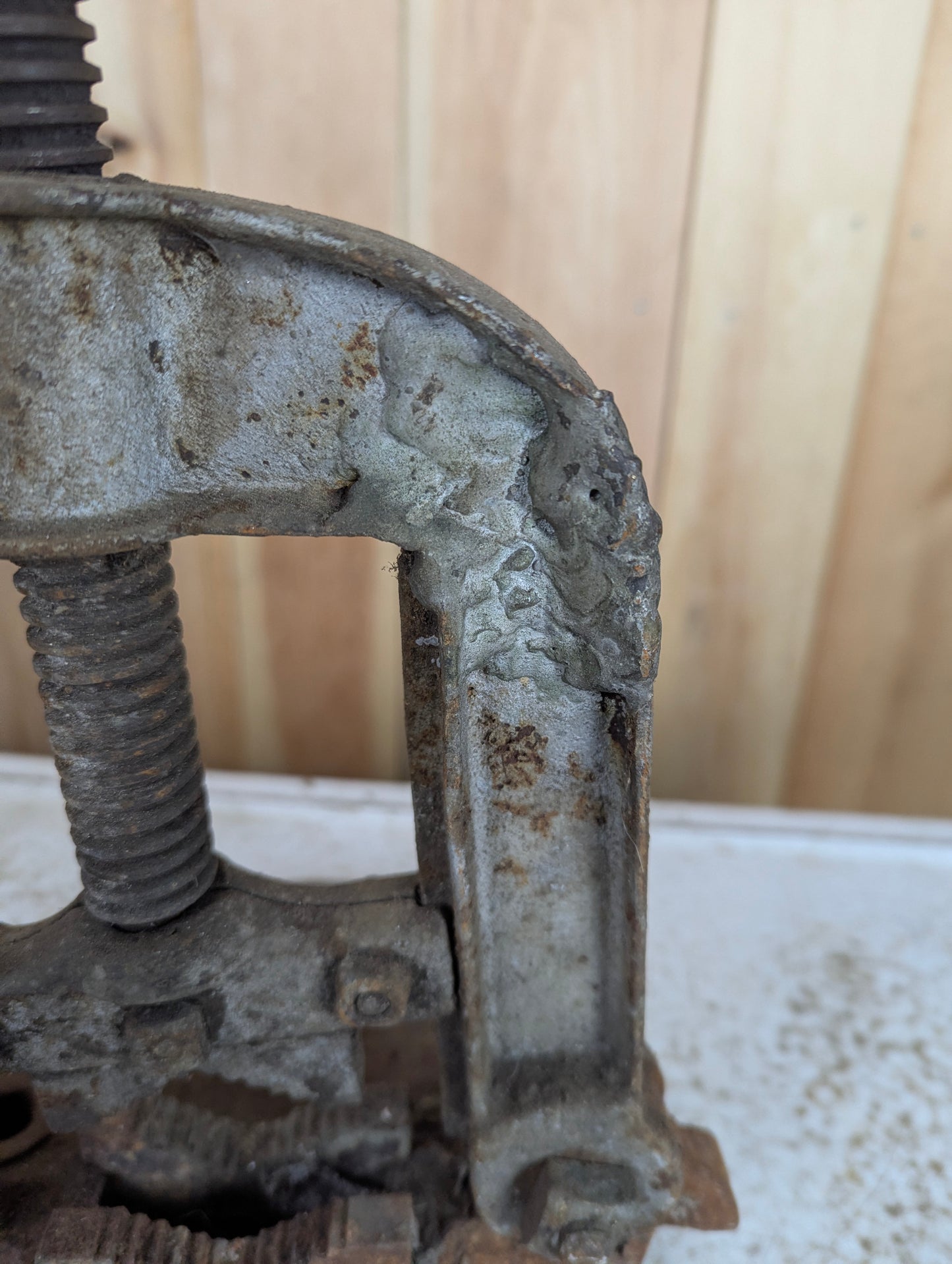 Vintage Hollands Pipe Vise - view 5