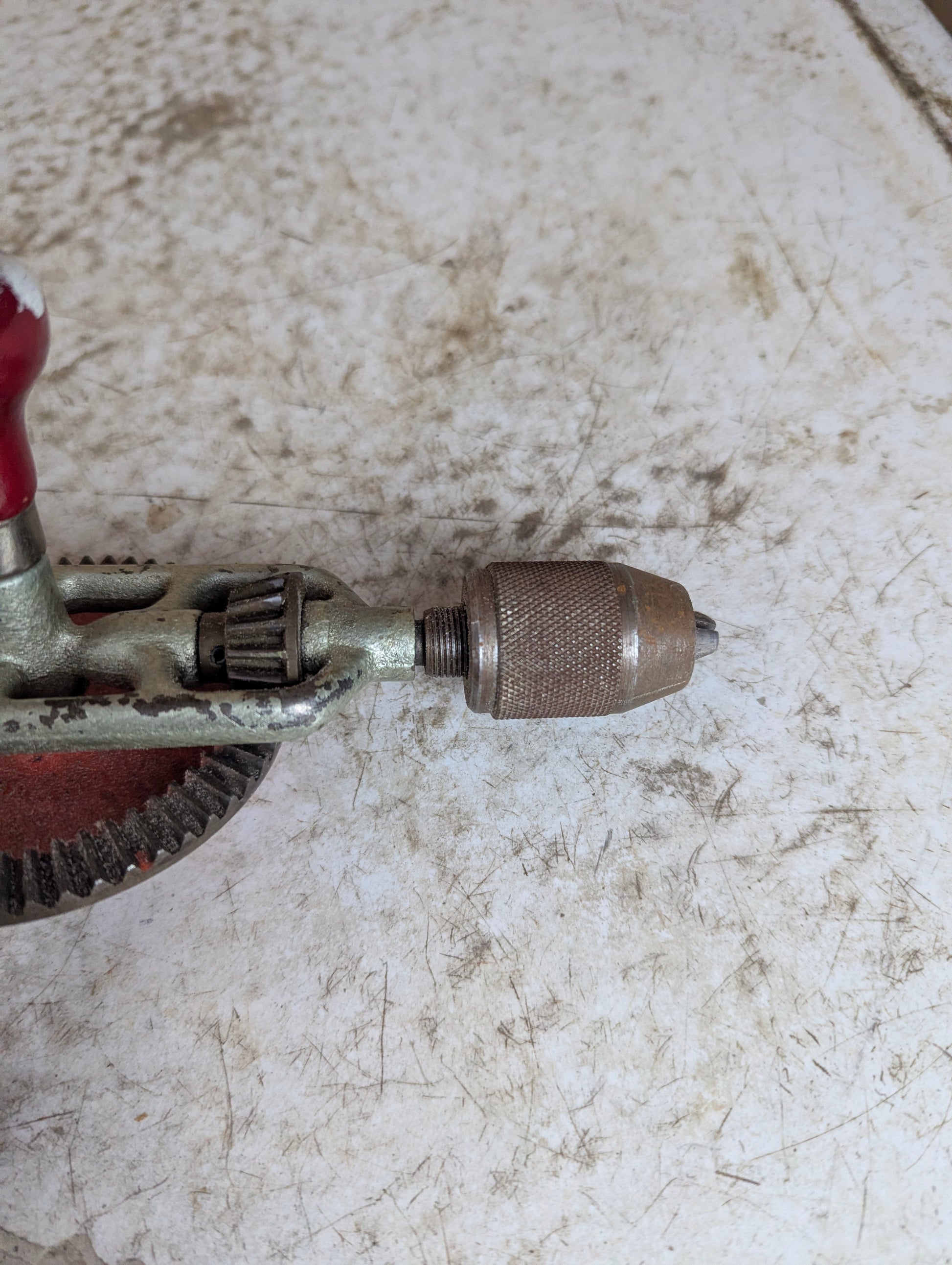 Vintage Hoppe Eggbeater Hand Drill - view 5