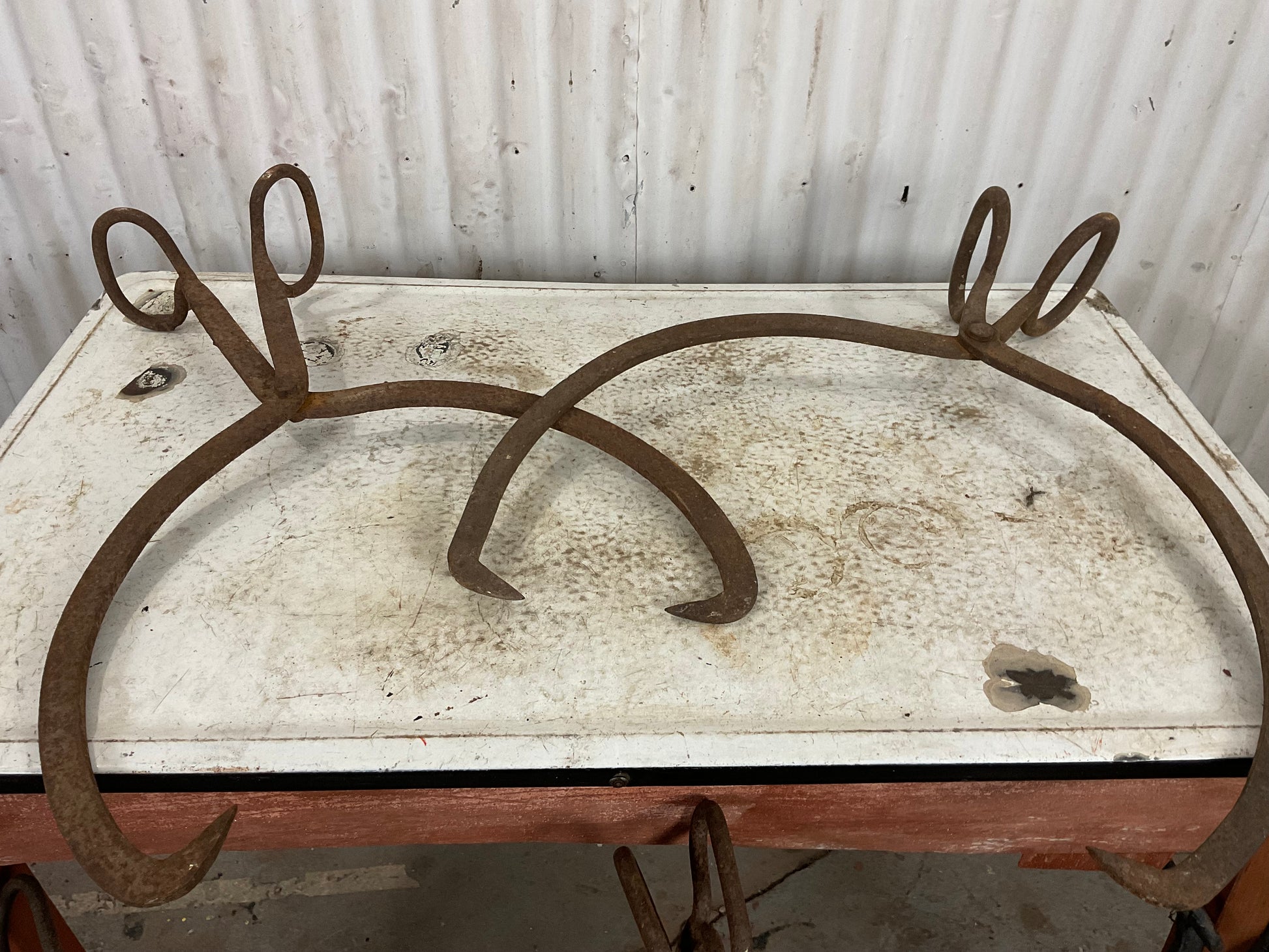 Vintage Ice Block Tongs - view 2