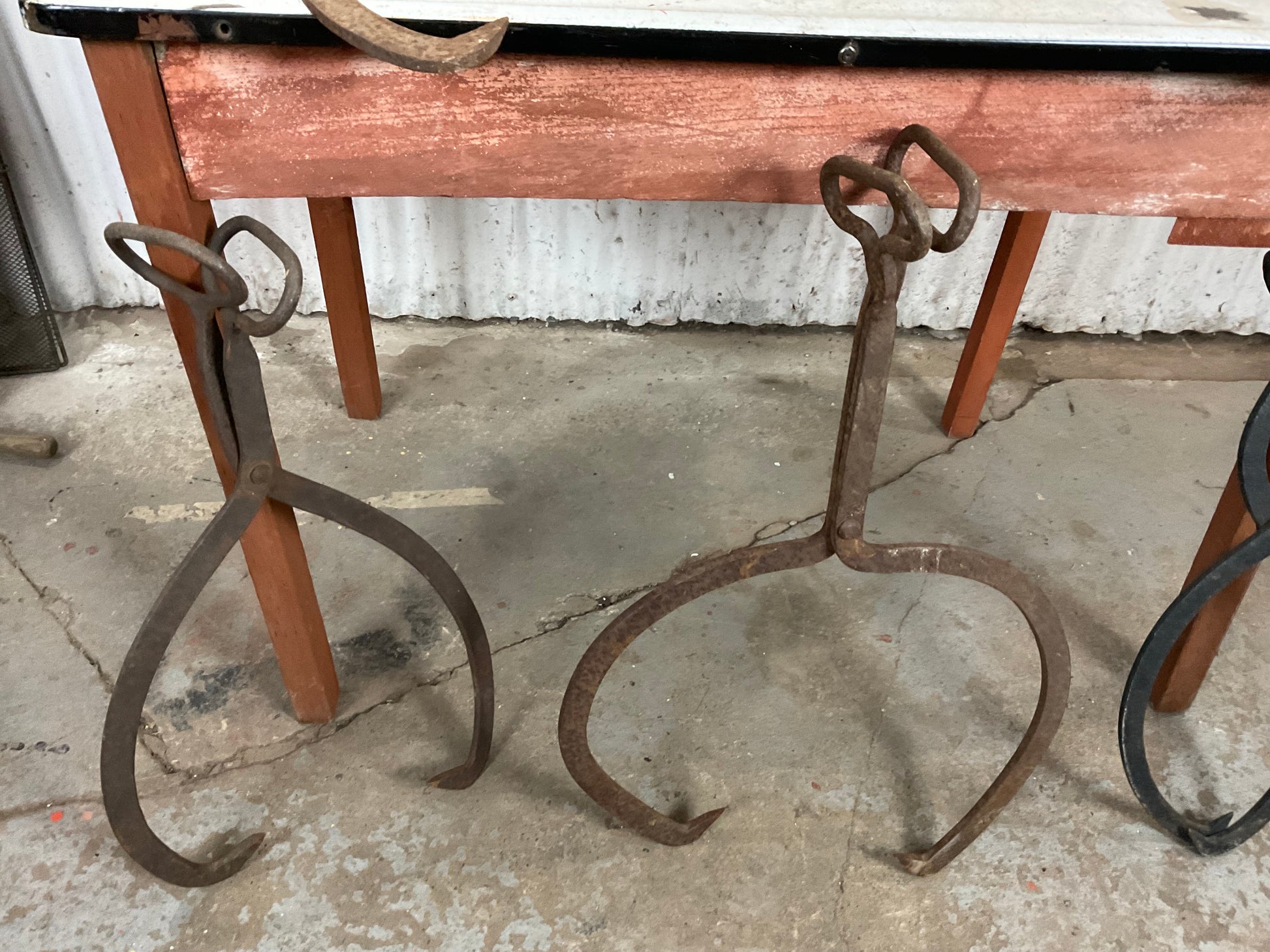 Vintage Ice Block Tongs - view 4