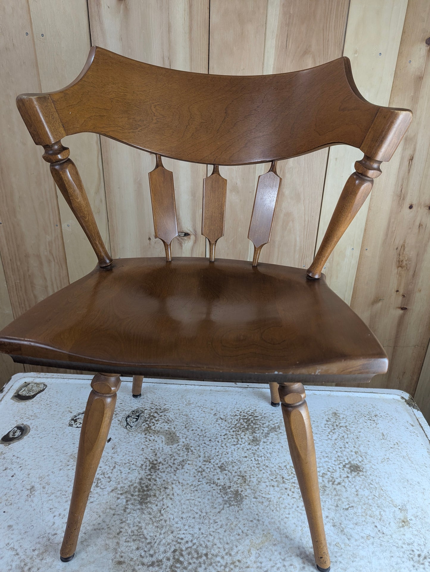 Vintage Imperial Mid Century Maple Chair