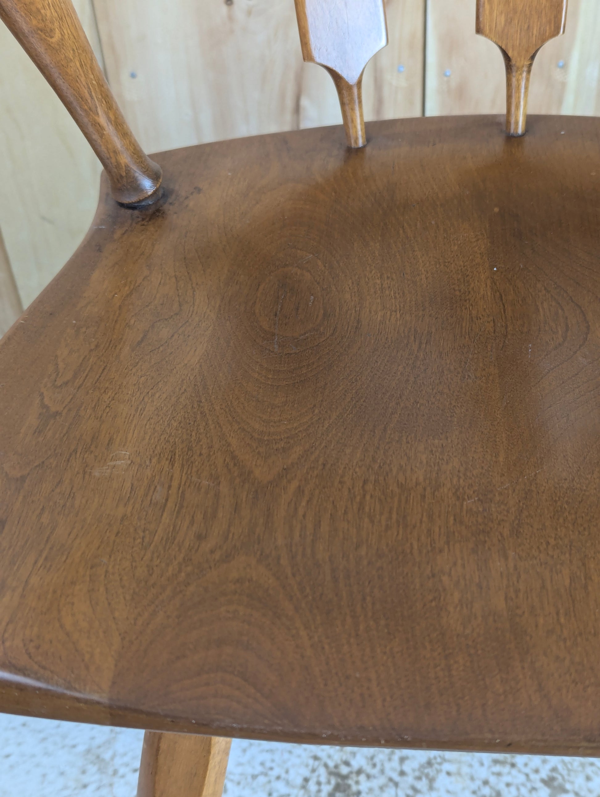 Vintage Imperial Mid Century Maple Chair - view 2