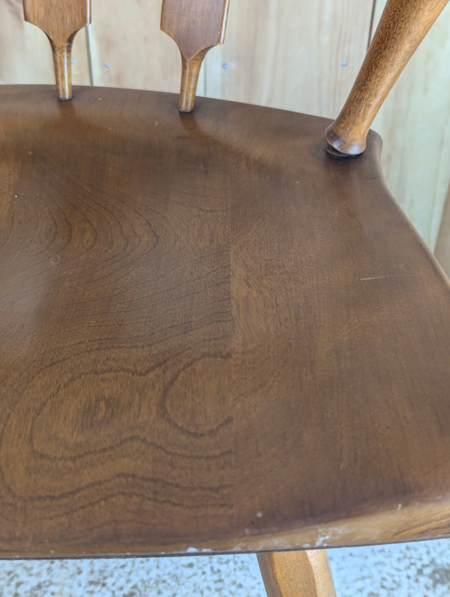 Vintage Imperial Mid Century Maple Chair - view 3
