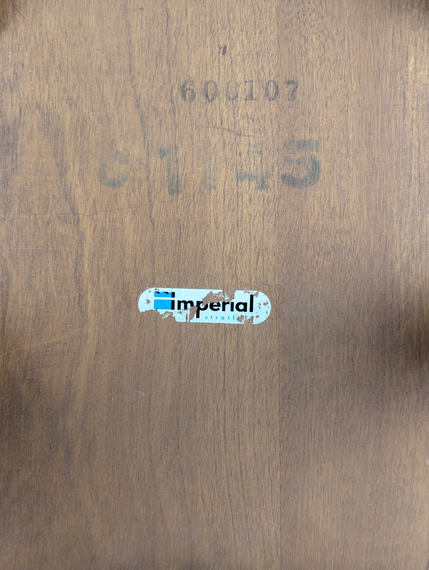 Vintage Imperial Mid Century Maple Chair - view 8