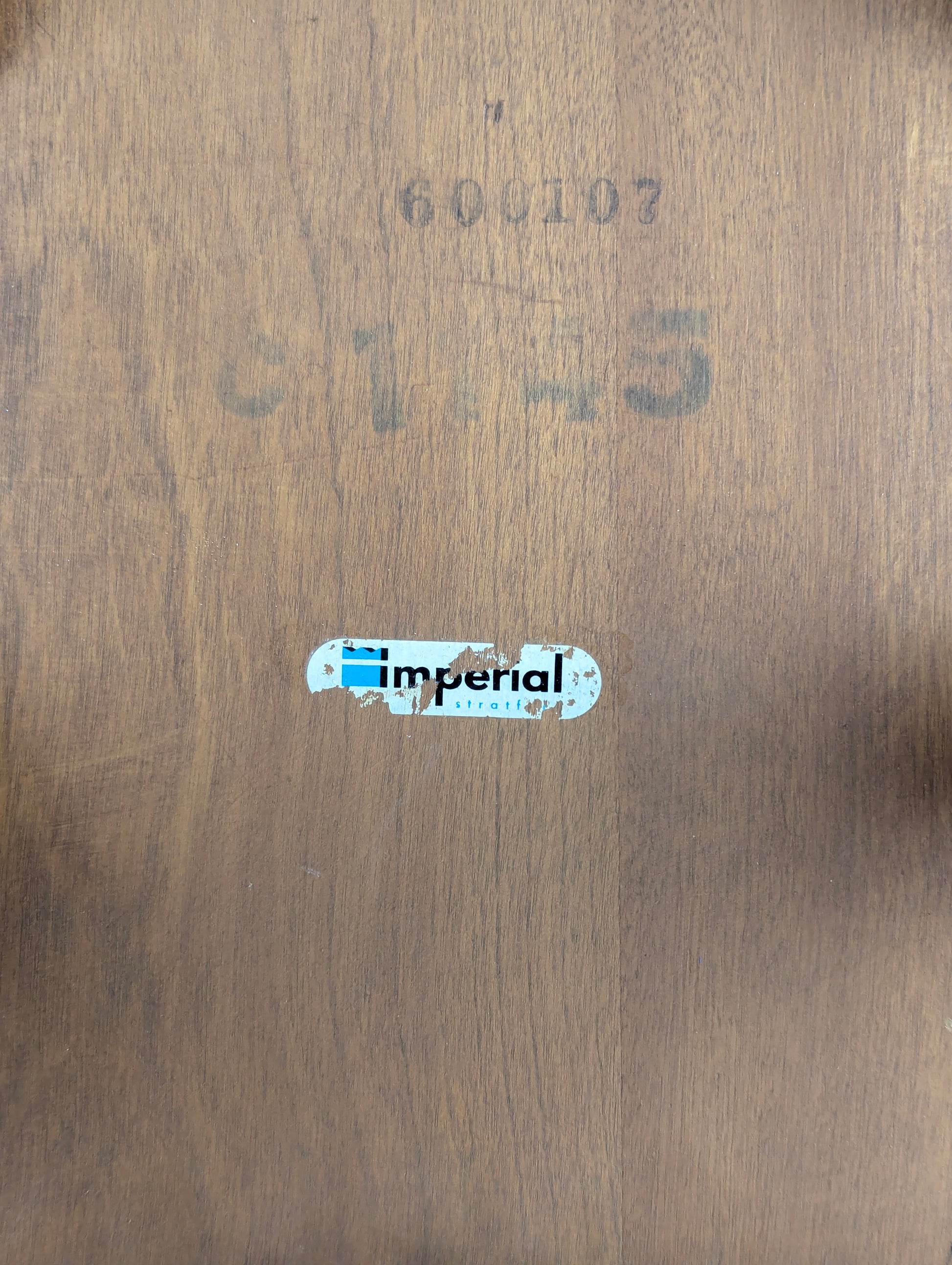 Vintage Imperial Mid Century Maple Chair - view 8