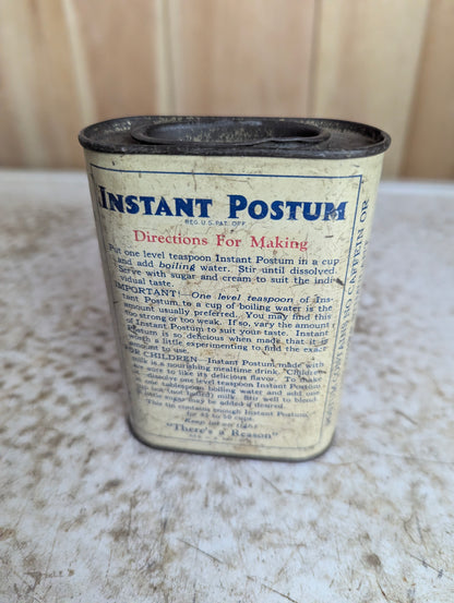 Vintage Instant Potsam Cereal Beverage Tin 4oz - view 3