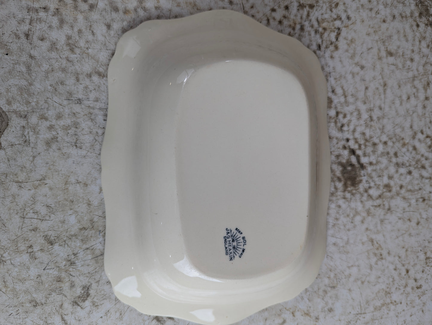 Vintage J&G Meakin Porcelain Dish - view 4