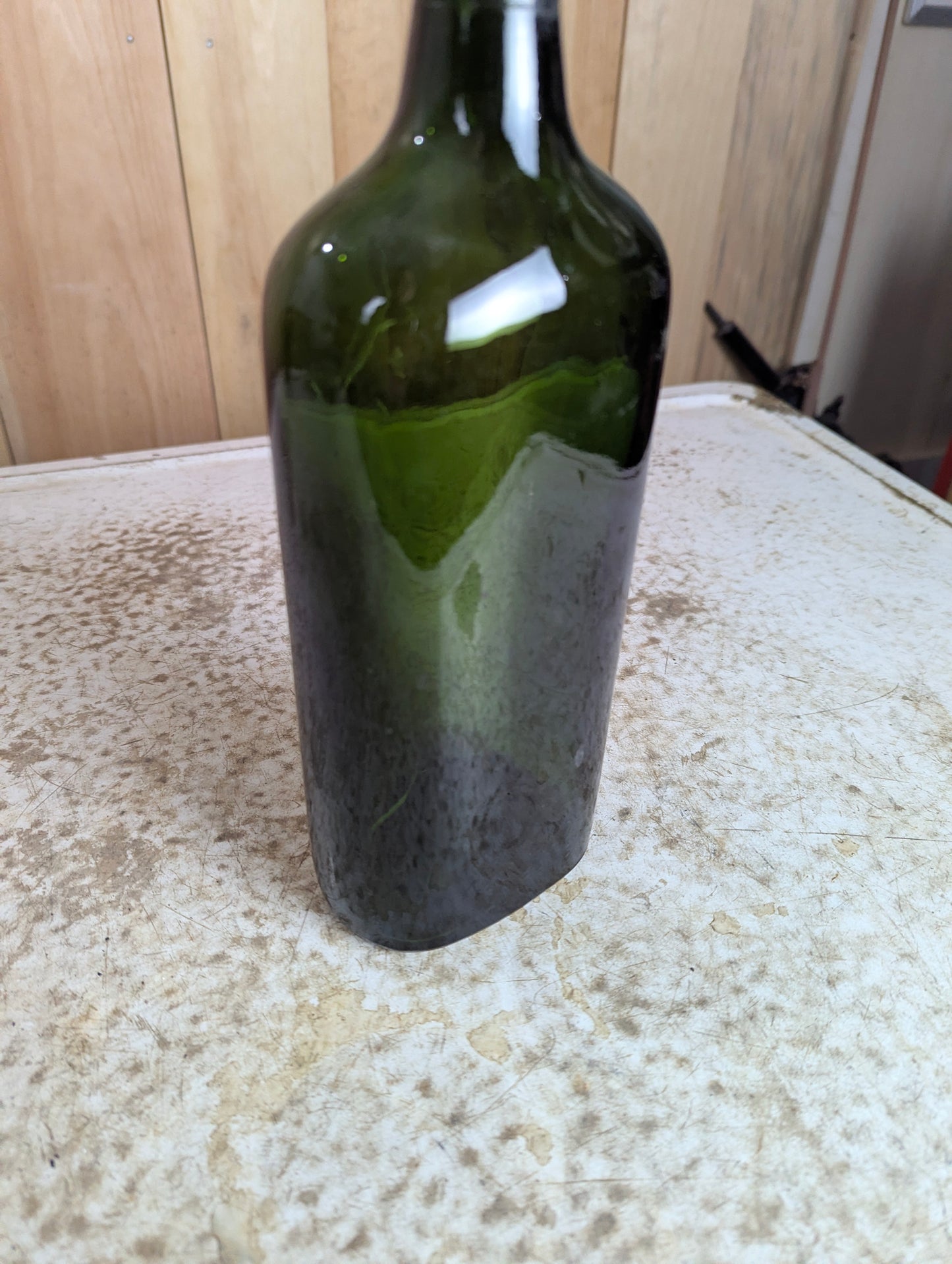 Vintage James Buchanan Green Scottish Whisky Bottle - view 4