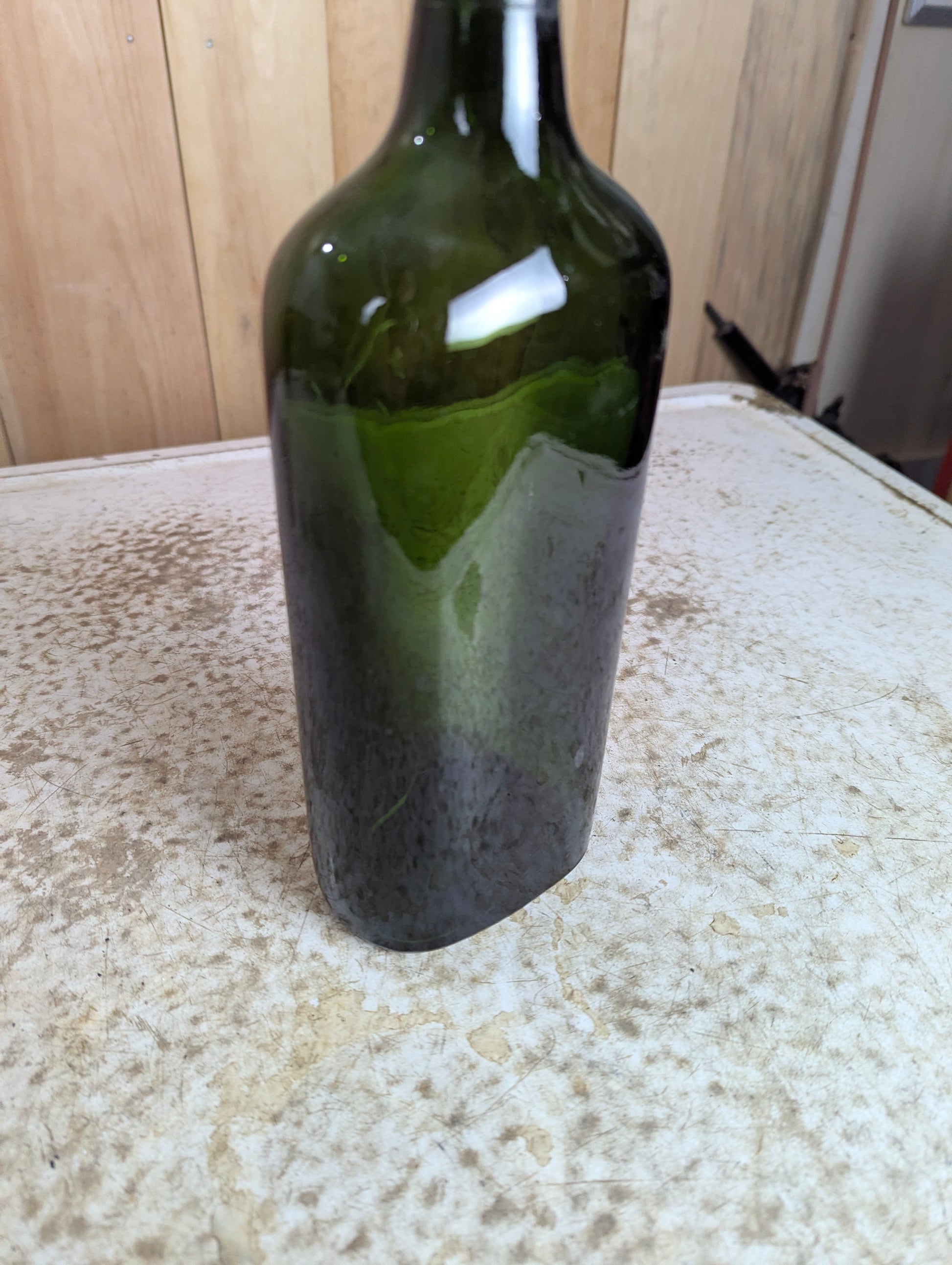 Vintage James Buchanan Green Scottish Whisky Bottle - view 4