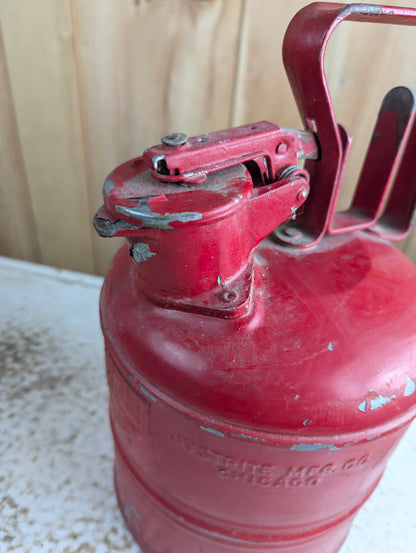 Vintage Justrite Safety Gas Can - view 5