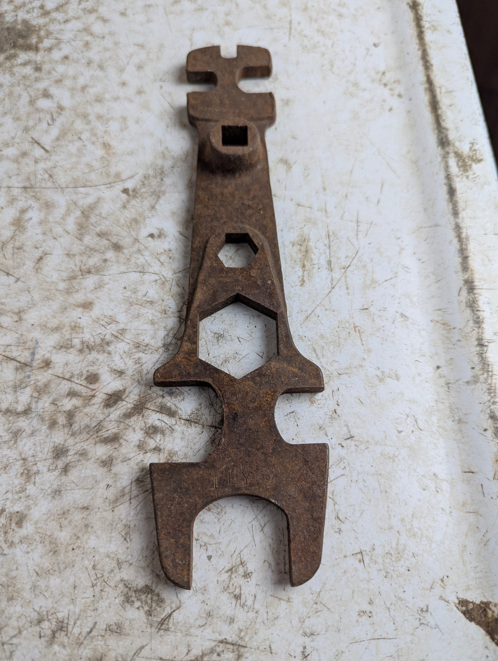 Vintage K-G Air Gas Tank Valve Multi-Wrench 32-0156 - view 3