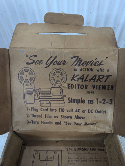 Vintage Kalart Editor Viewer Eight Model EV8 in Original Box - view 3