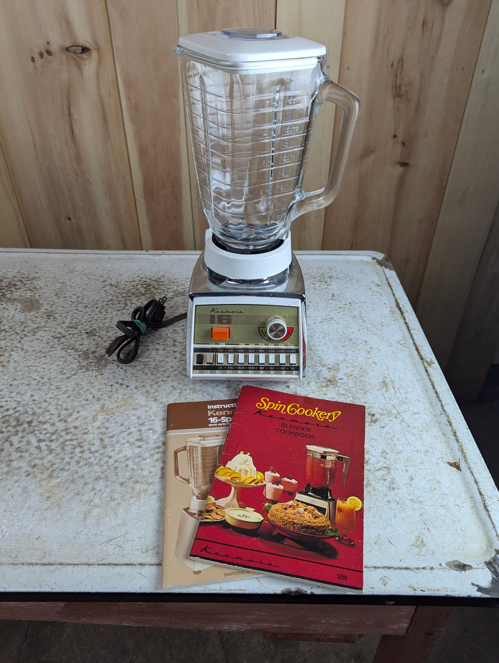 Vintage Kenmore 16 Speed Blender