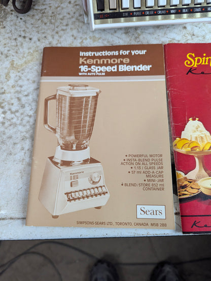 Vintage Kenmore 16 Speed Blender - view 4