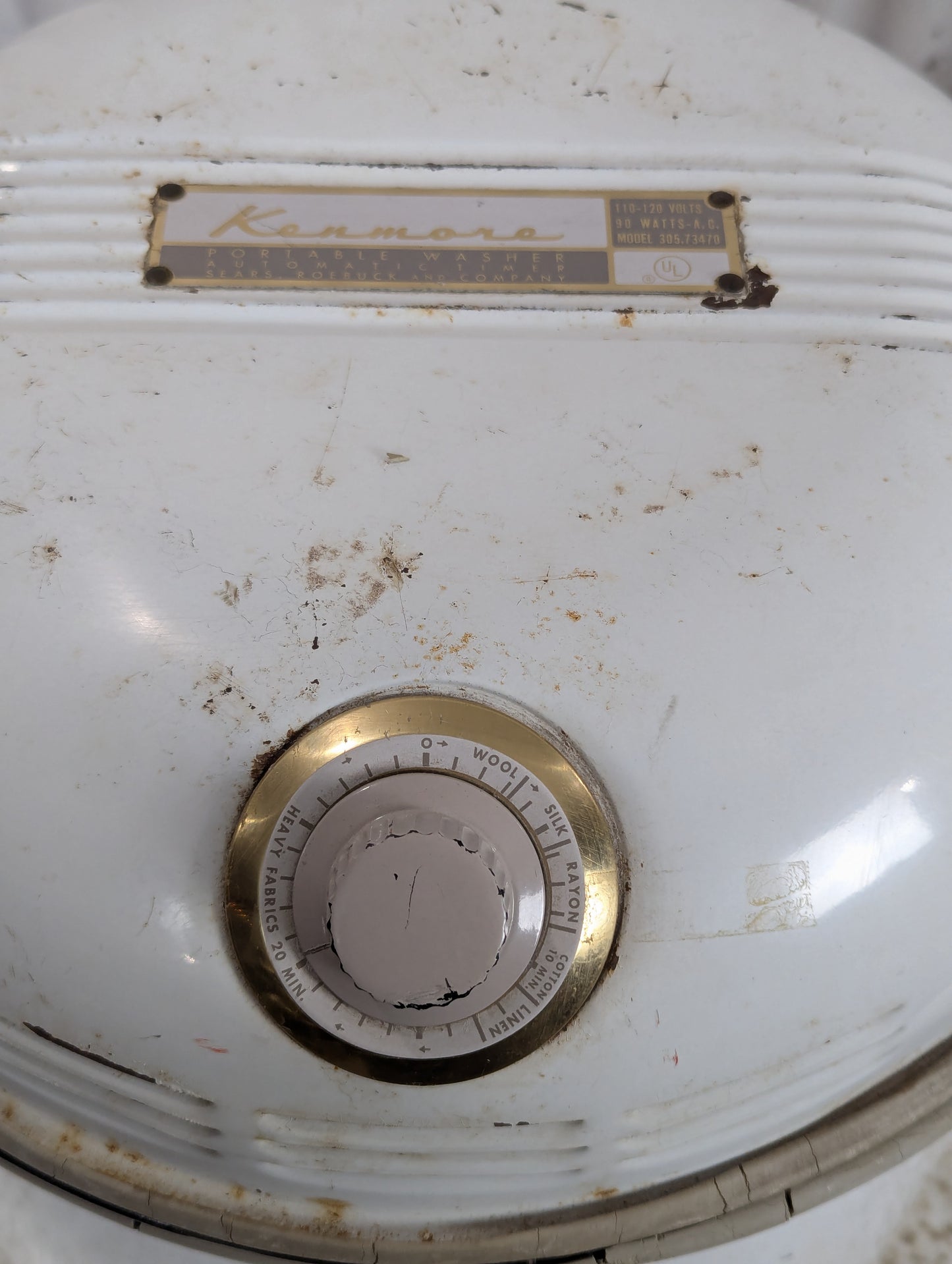 Vintage Kenmore Portable Clothes Washer Model 305-73470 - view 3