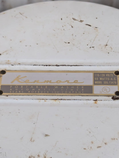 Vintage Kenmore Portable Clothes Washer Model 305-73470 - view 4