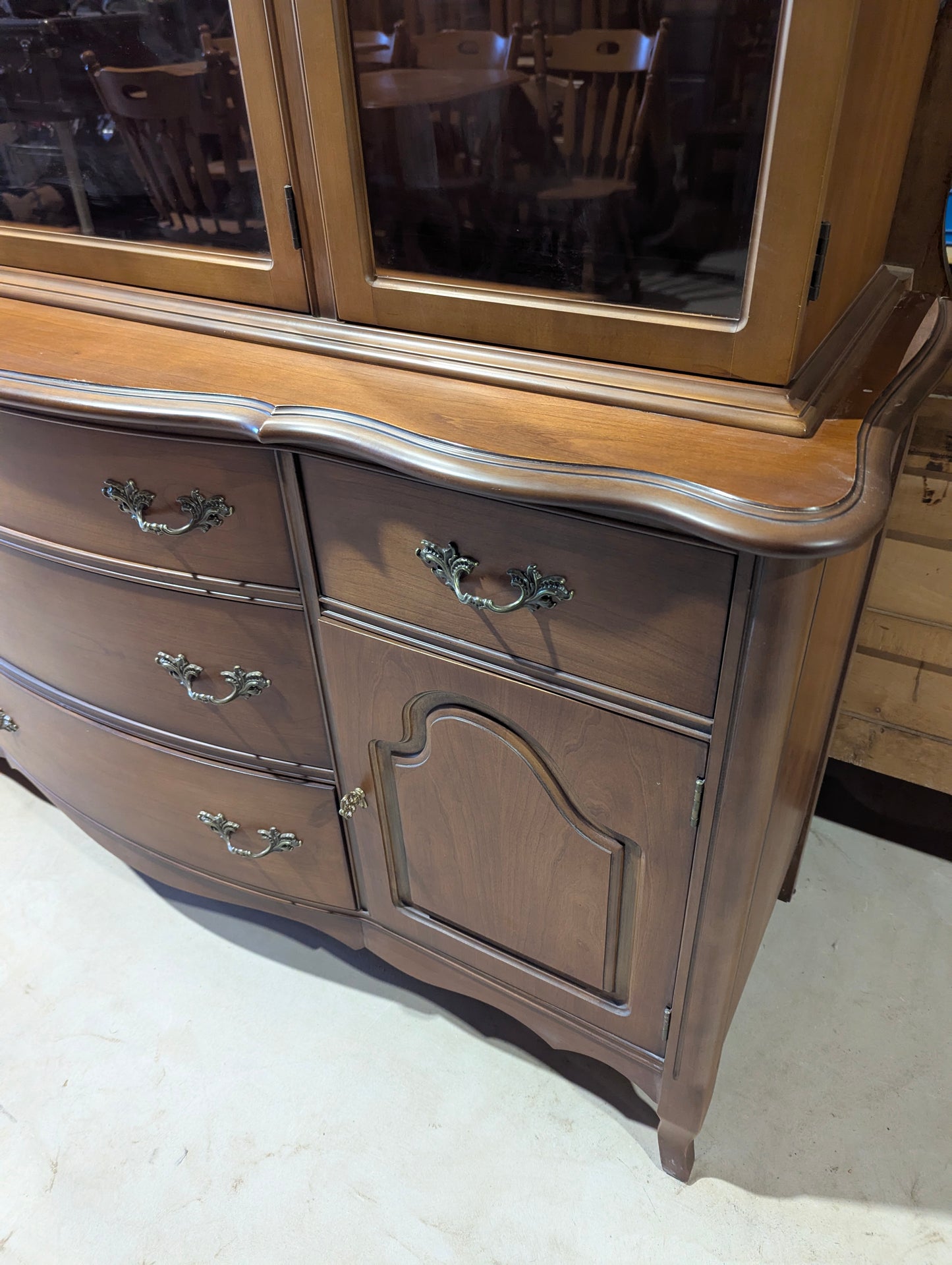 Vintage Knechtel Buffet and Hutch - view 2