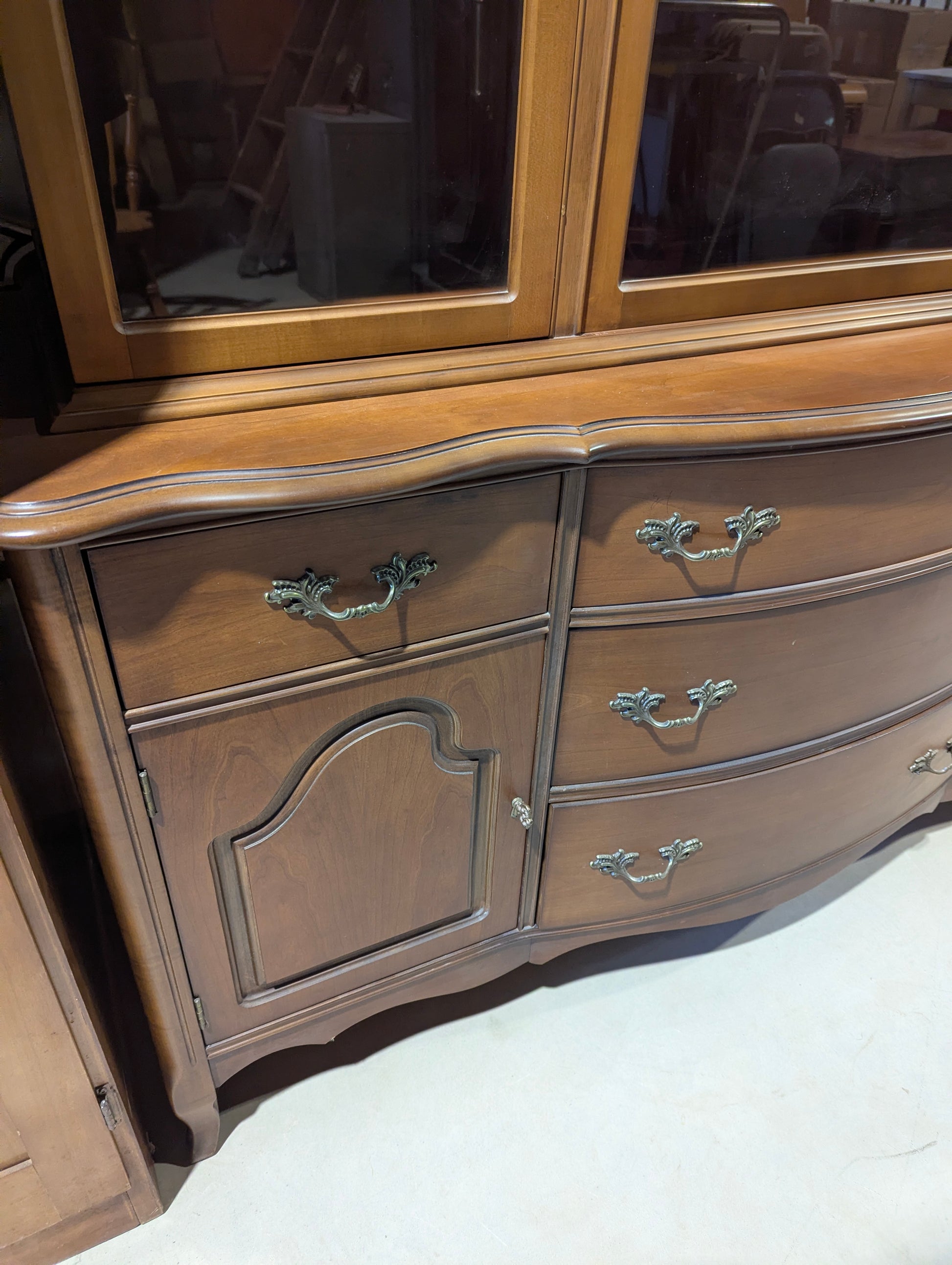 Vintage Knechtel Buffet and Hutch - view 3