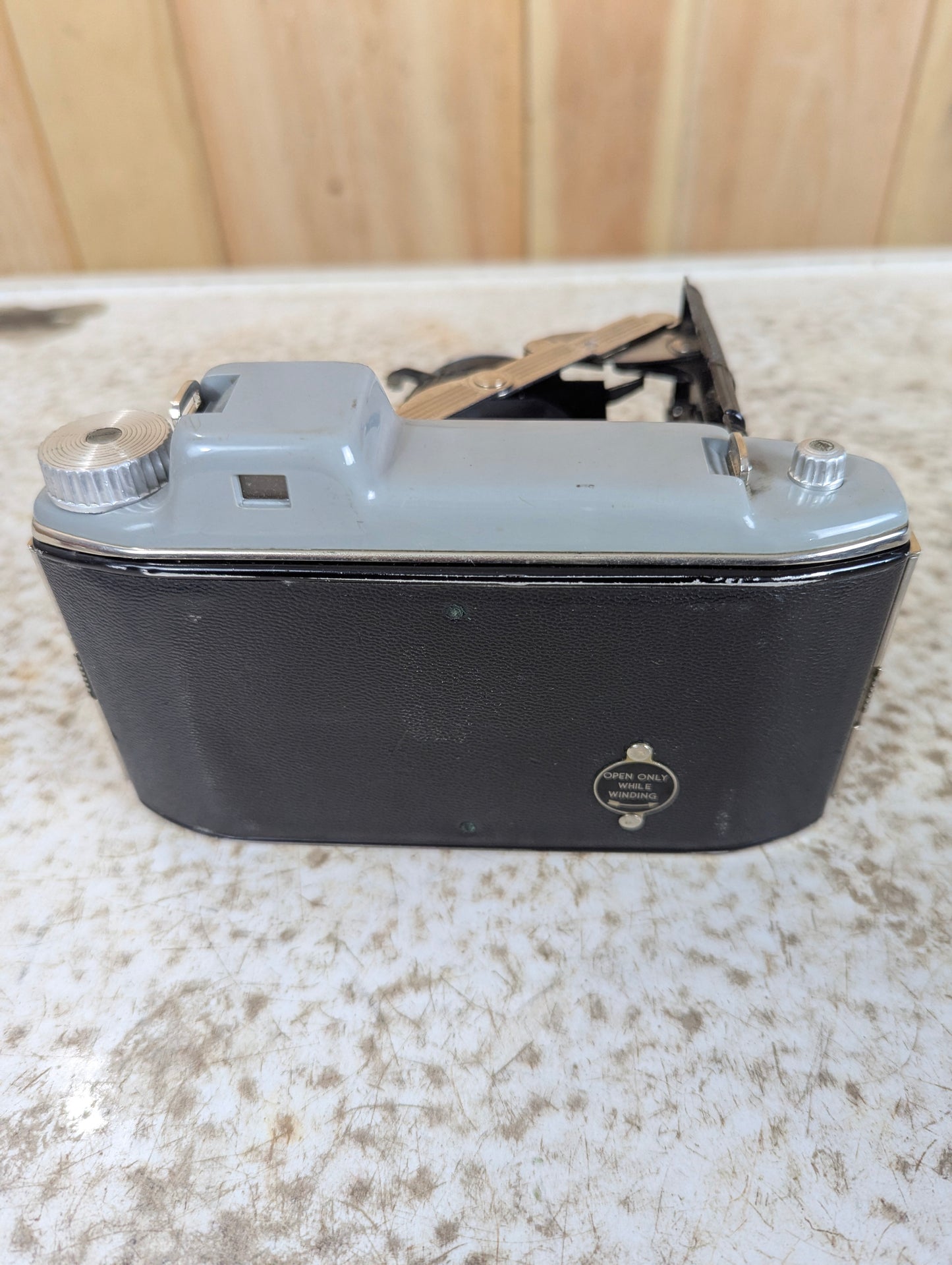Vintage Kodak Tourist Camera - view 3