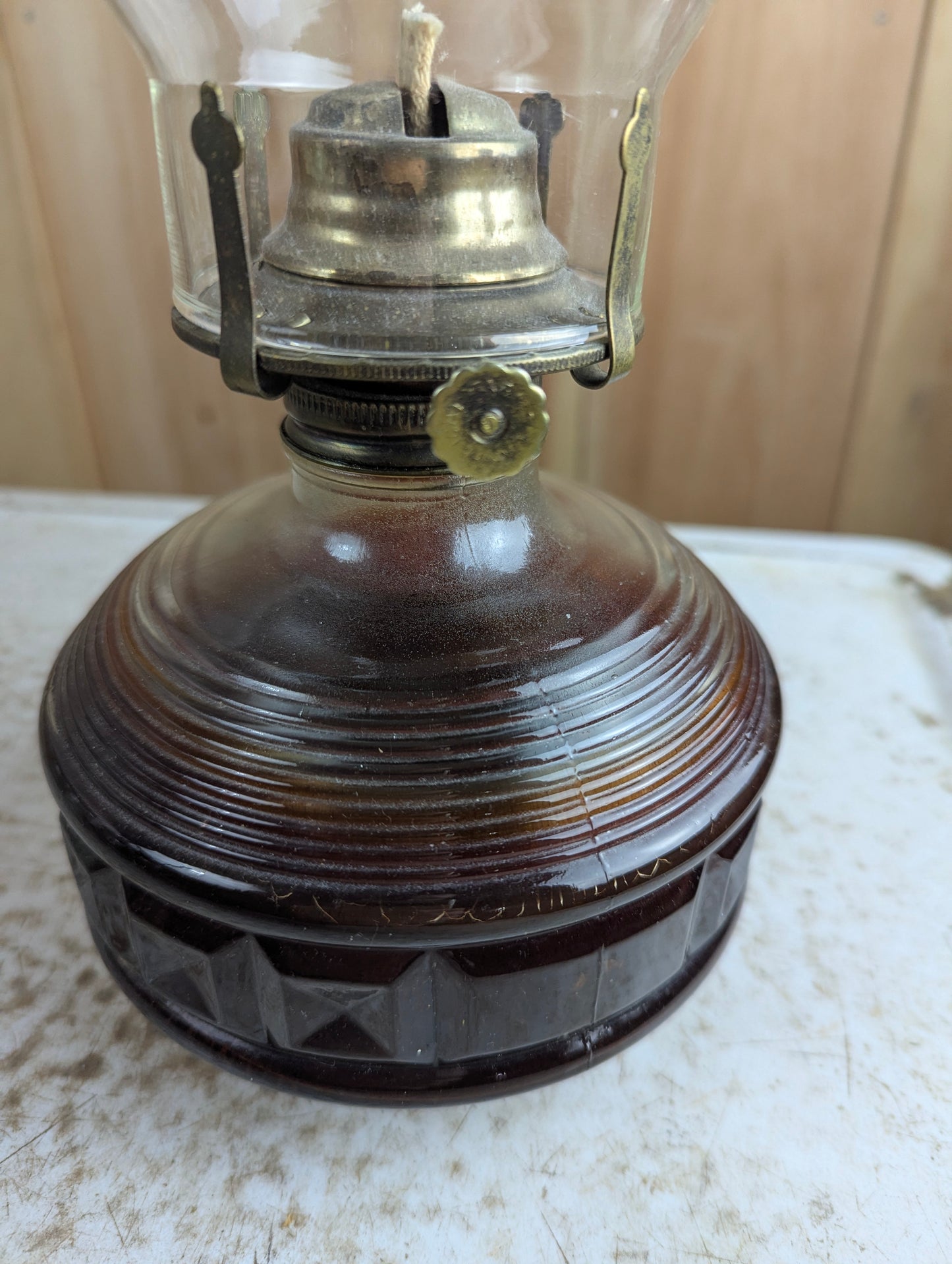 Vintage Lamplight Farms Oil Lamp - view 2