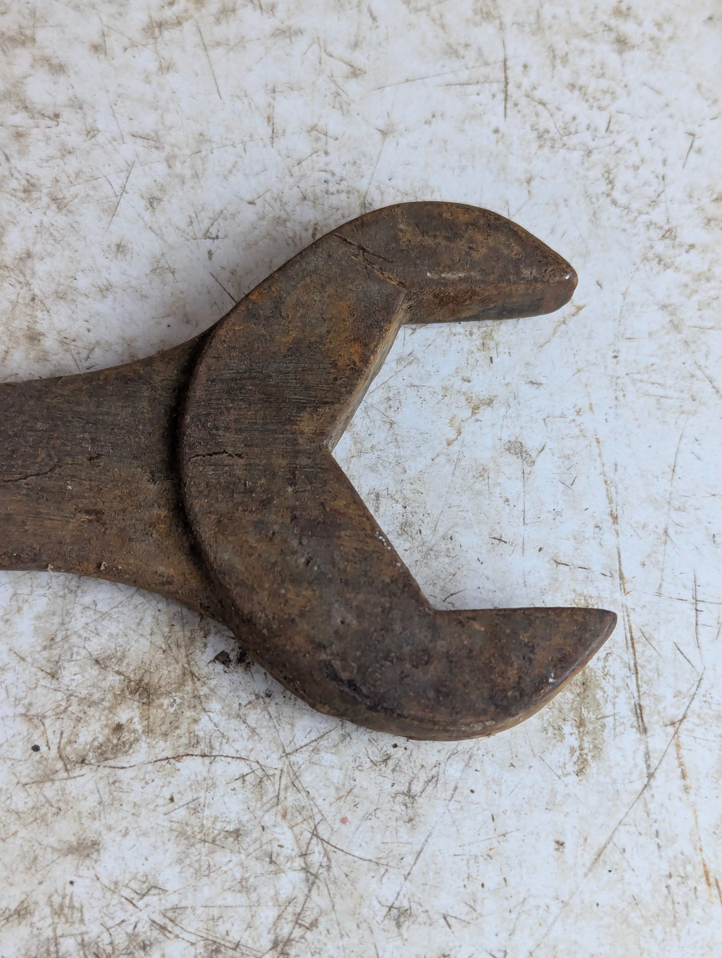Vintage Large 3 1/8" 2 3/8" Tractor Wrench - view 4