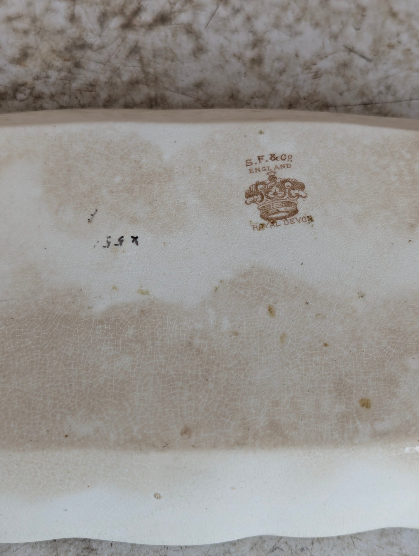 Vintage Leaf Shaped Royal Debon Relish Dish - view 2