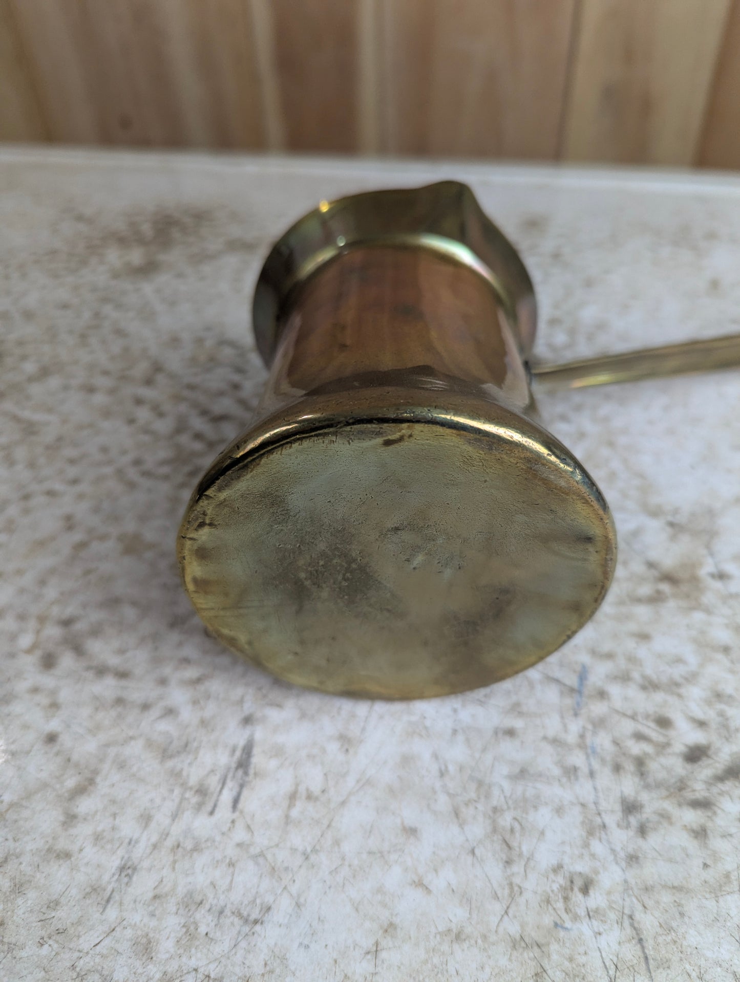 Vintage Lebanese Brass Coffee Tea Pot - view 7