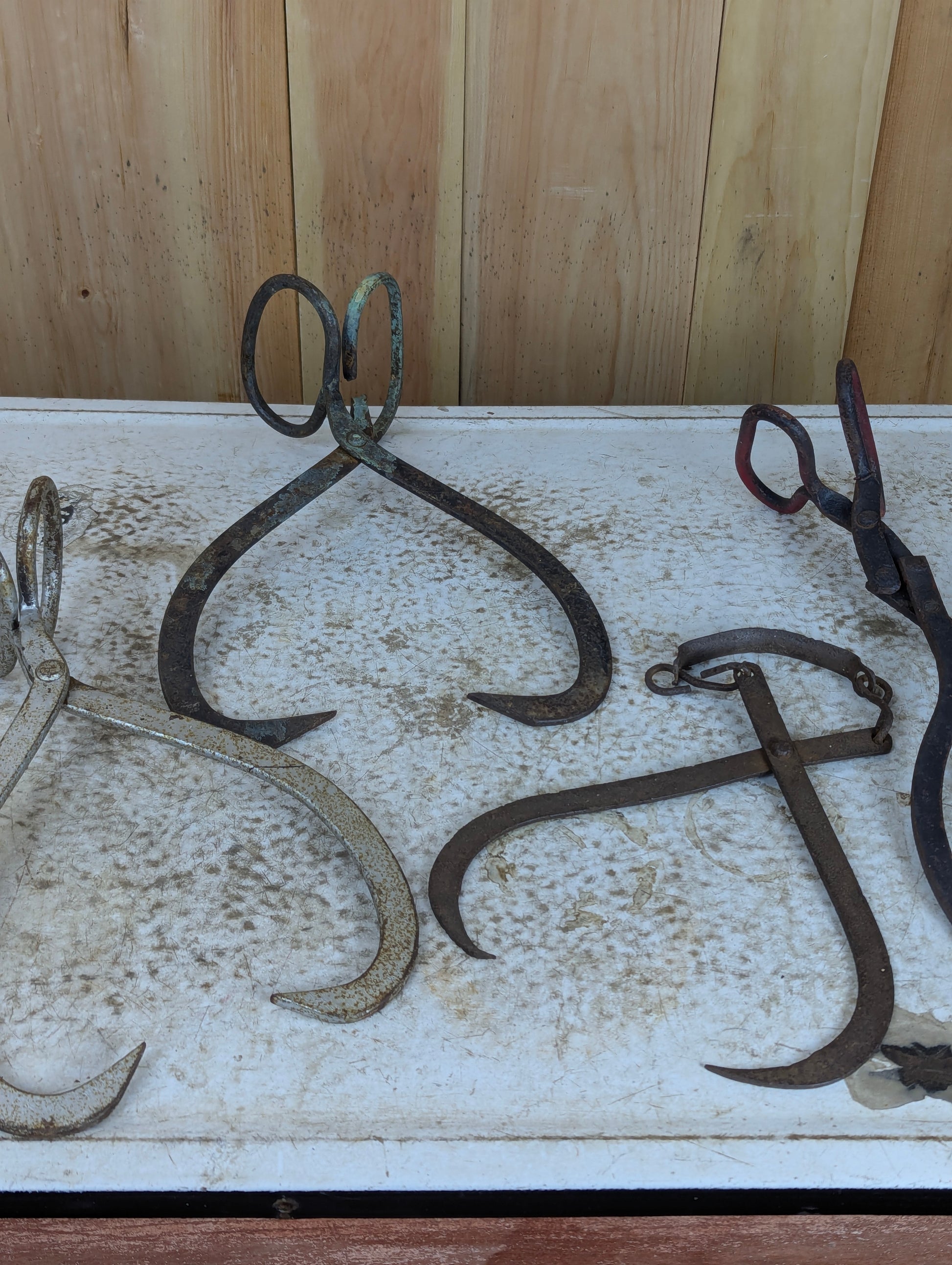 Vintage Log Tongs - view 3