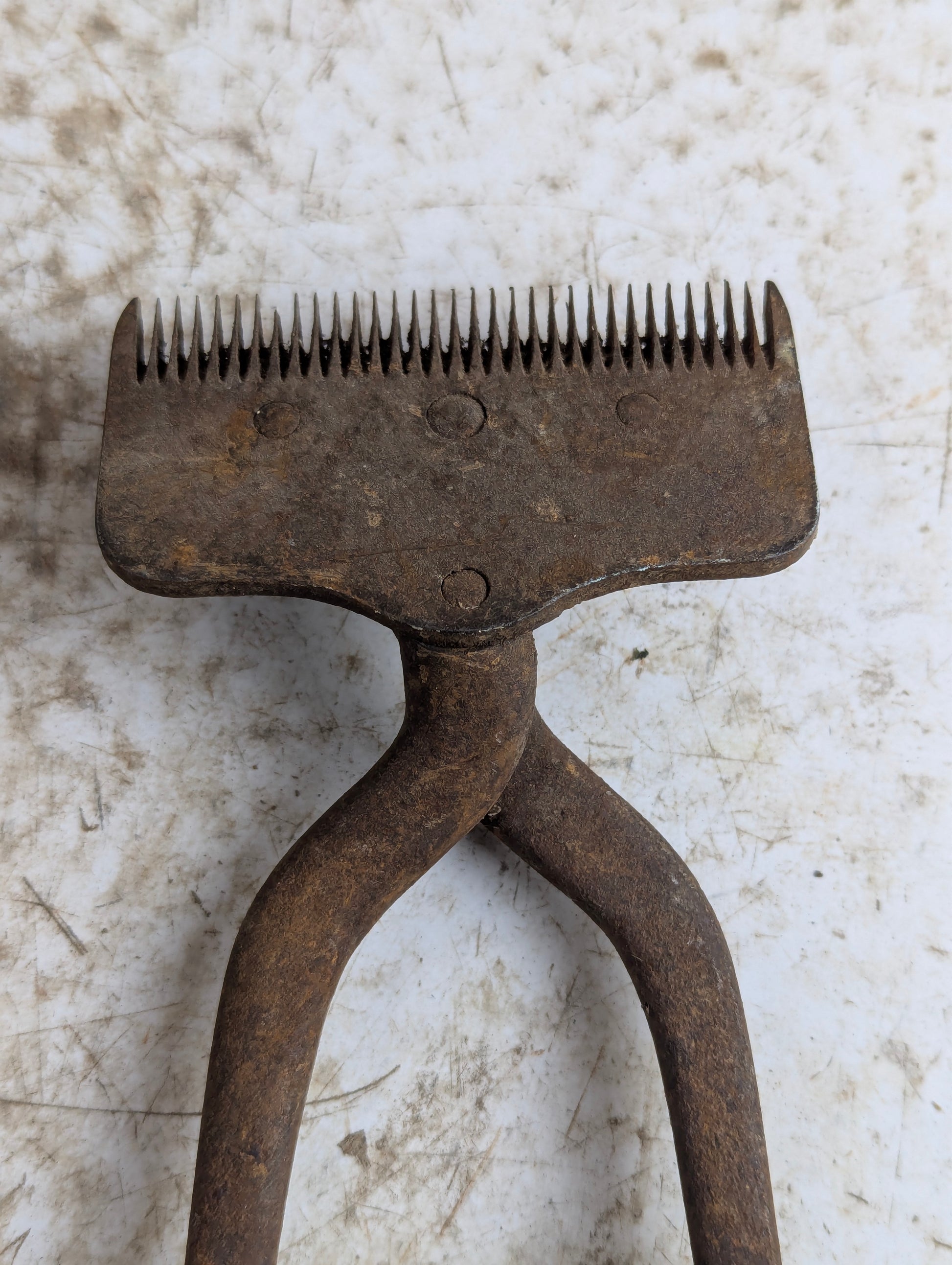 Vintage Manual Farm Clippers Sheep Shears - view 3