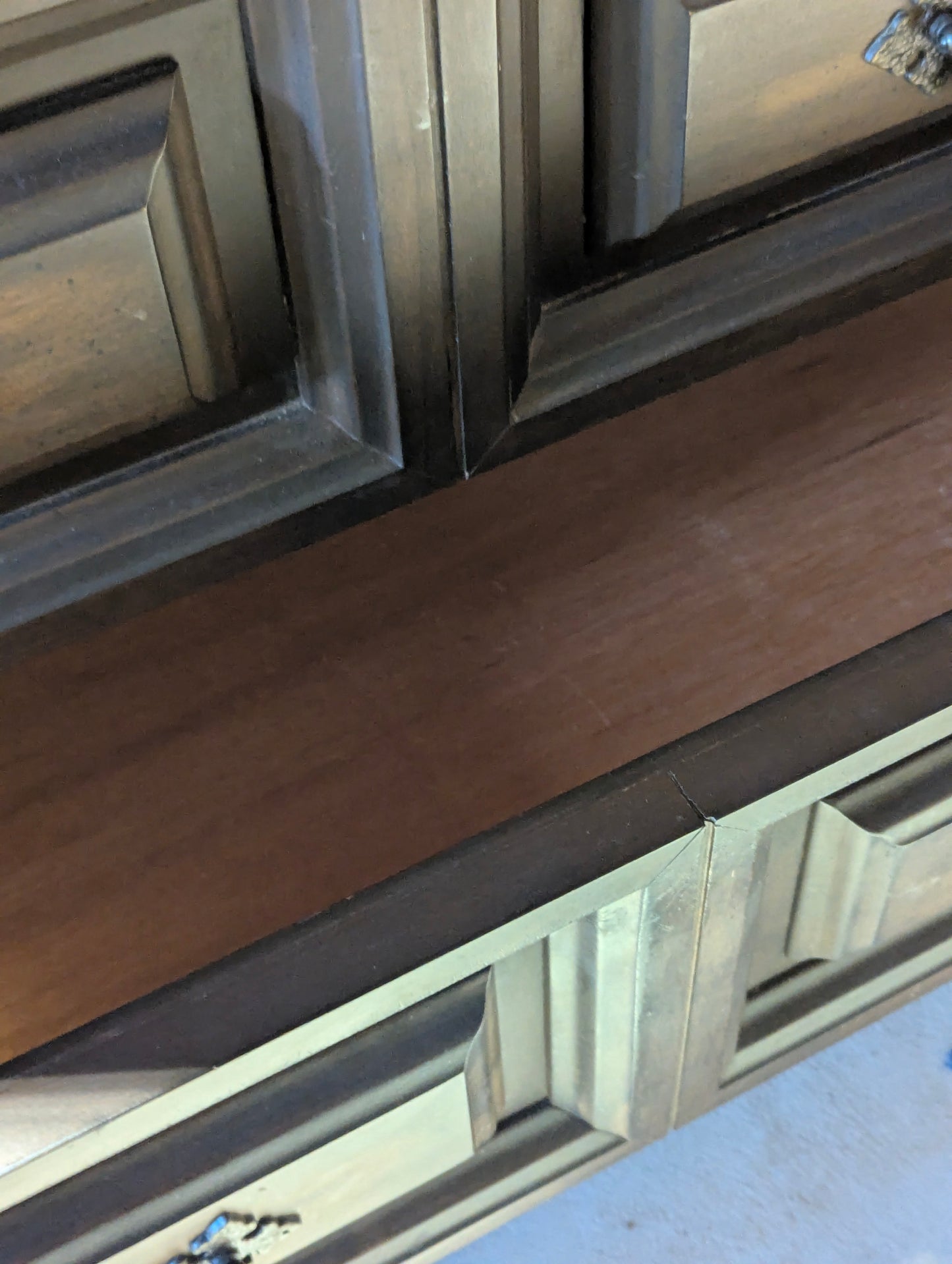 Vintage Mediterranean Style Cedar Lined Armoire - view 7