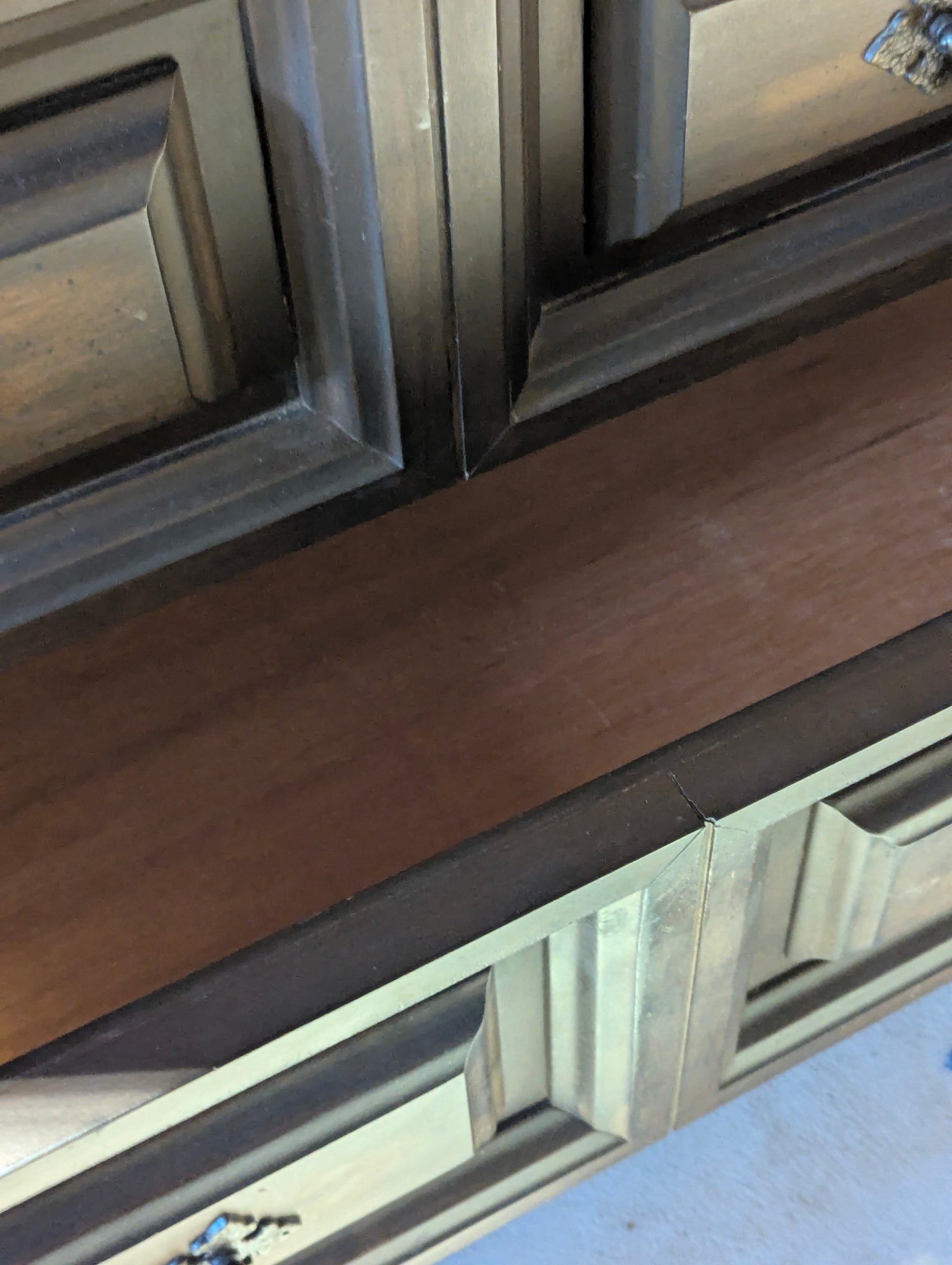 Vintage Mediterranean Style Cedar Lined Armoire - view 7