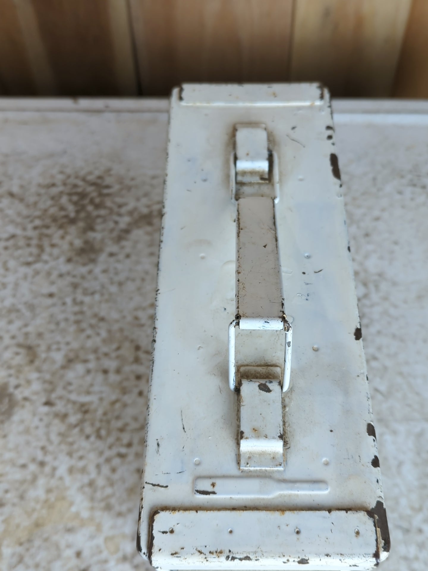 Vintage Metal Ammo Box - view 3