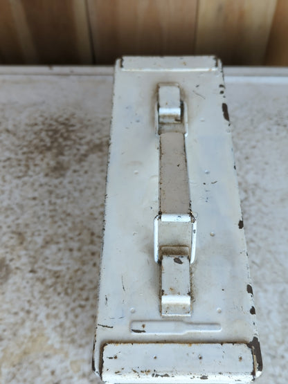 Vintage Metal Ammo Box - view 3