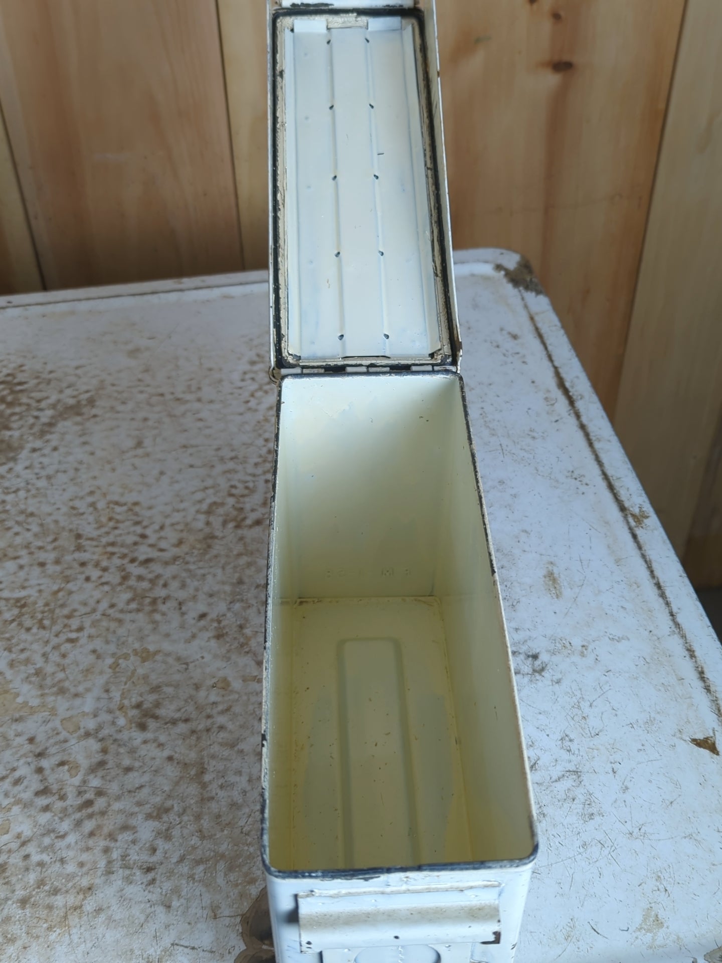 Vintage Metal Ammo Box - view 4