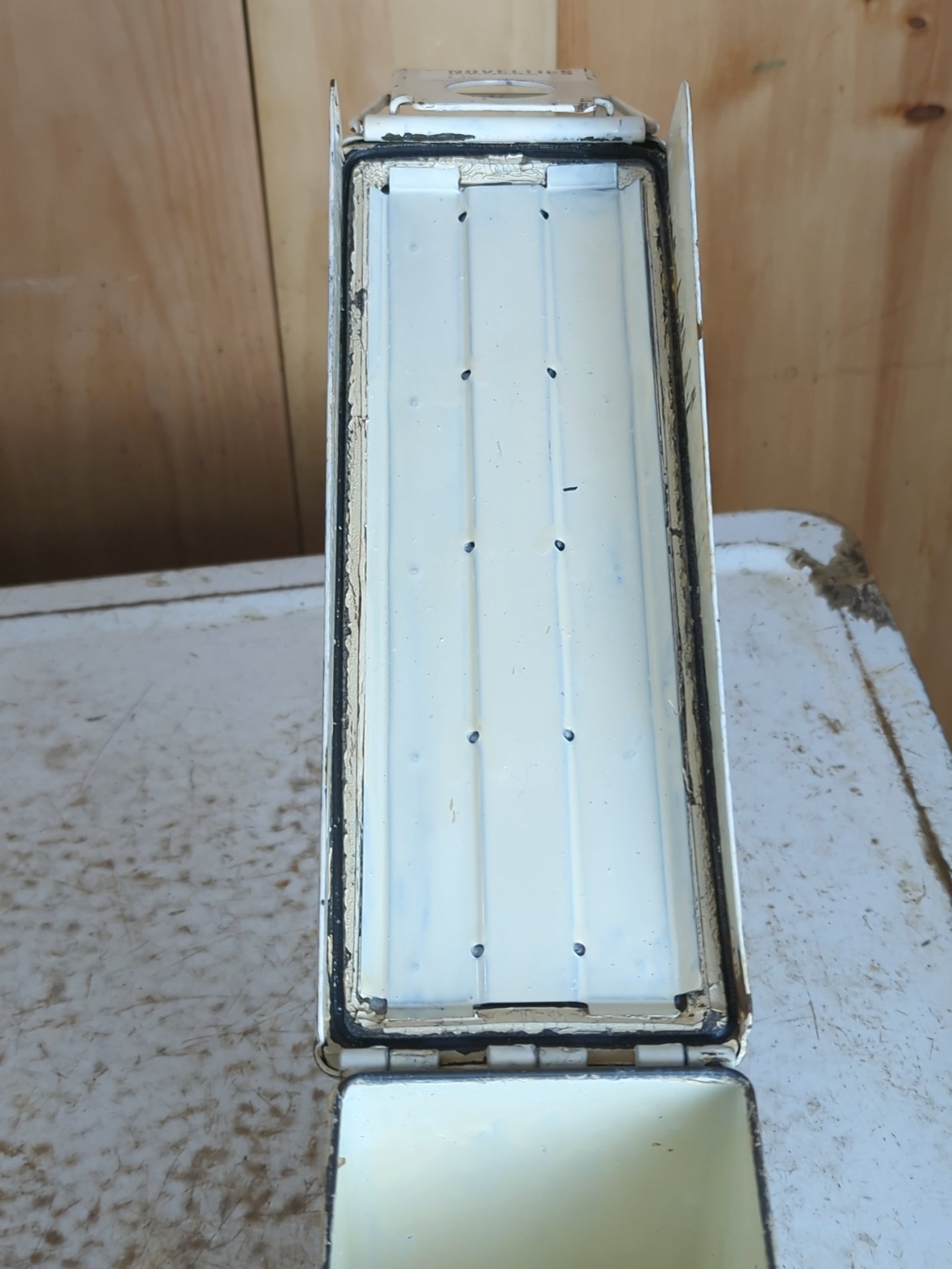 Vintage Metal Ammo Box - view 5