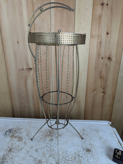 Vintage Metal Ashtray Stand