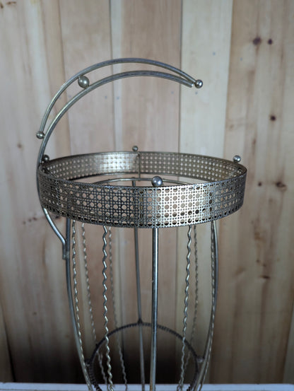 Vintage Metal Ashtray Stand - view 2