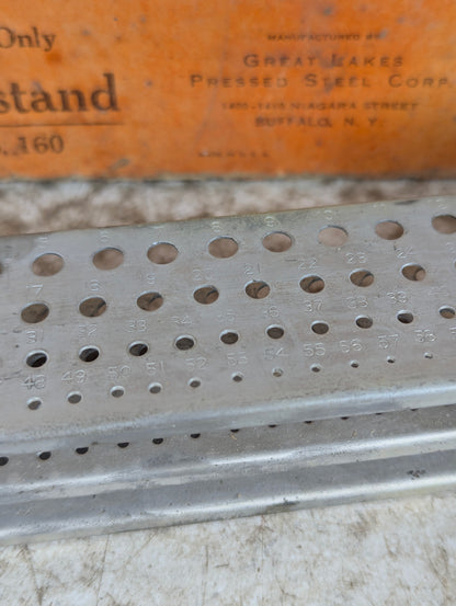 Vintage Metal Drill Stand in Original Box - view 3