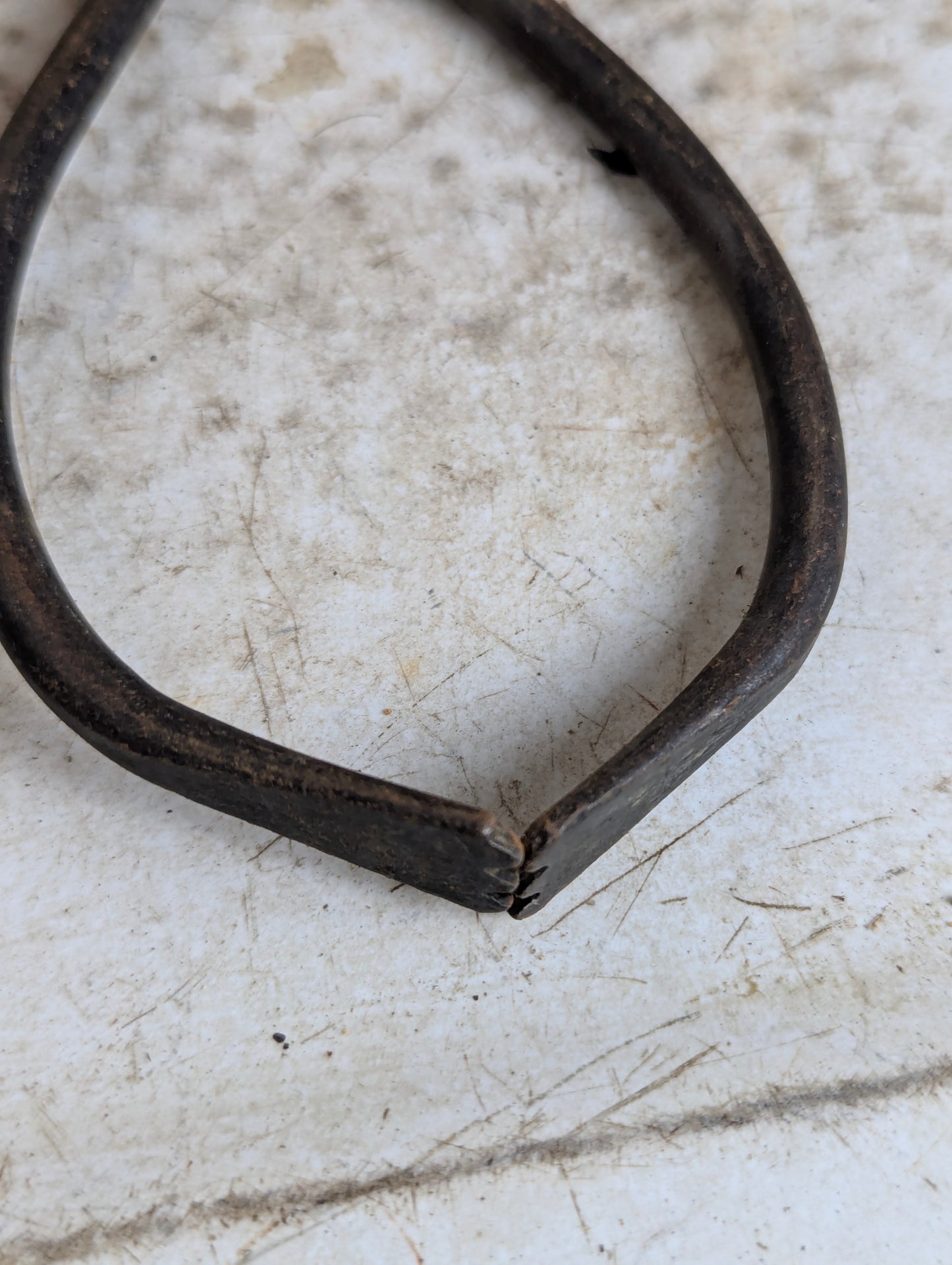 Vintage Metal Fire Tongs - view 3
