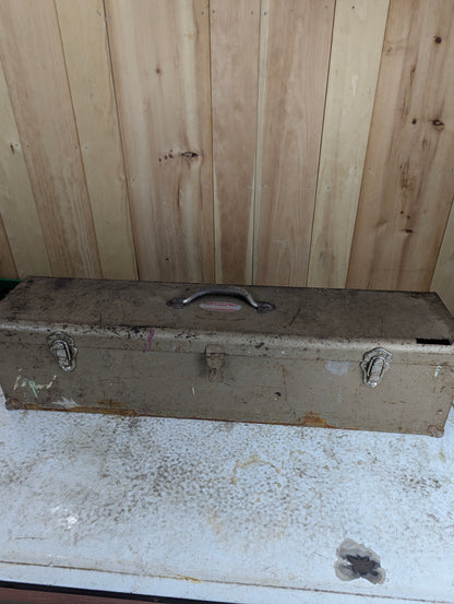 Vintage Metal Toolbox