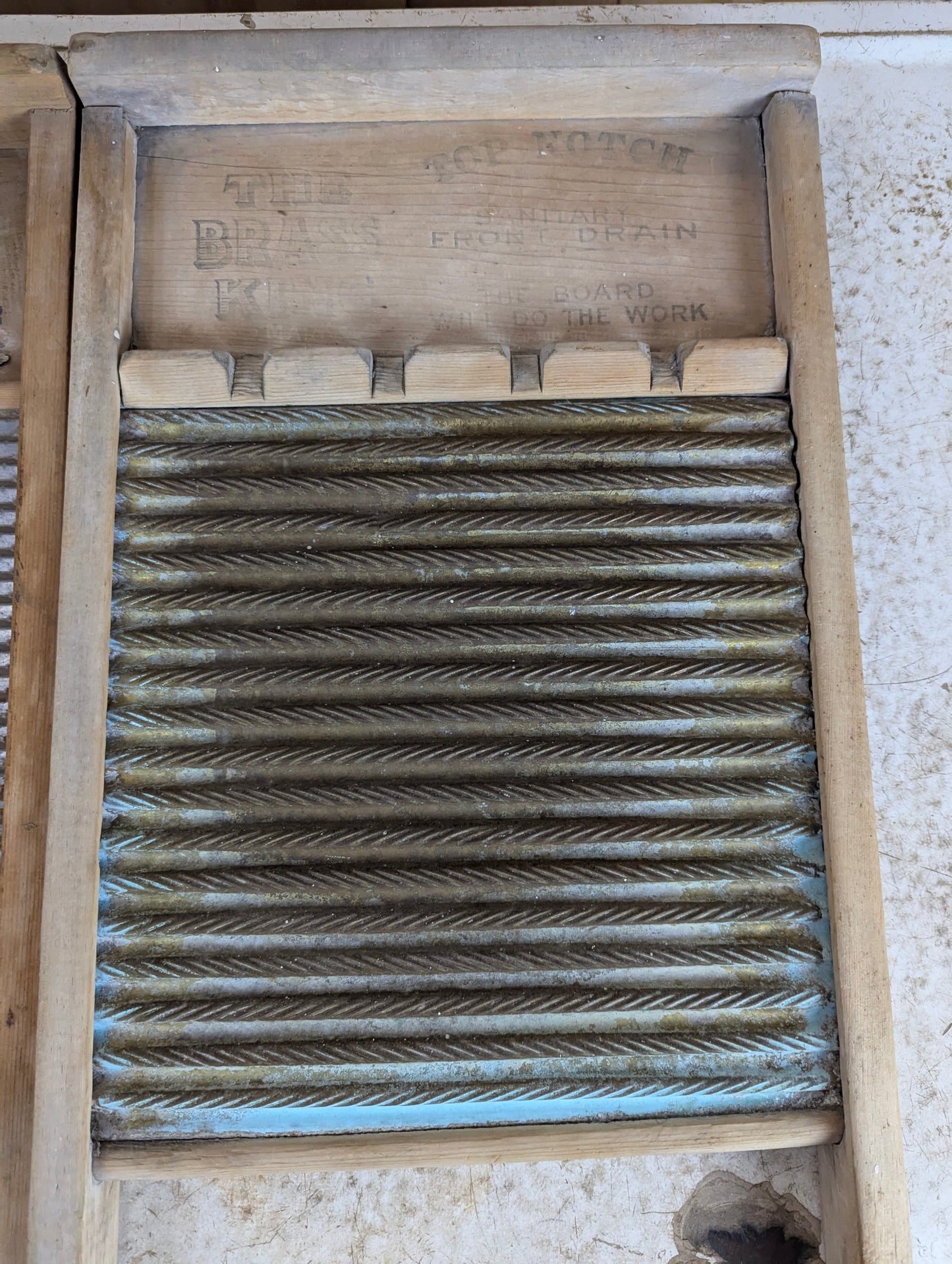 Vintage Metal Washboards - view 3