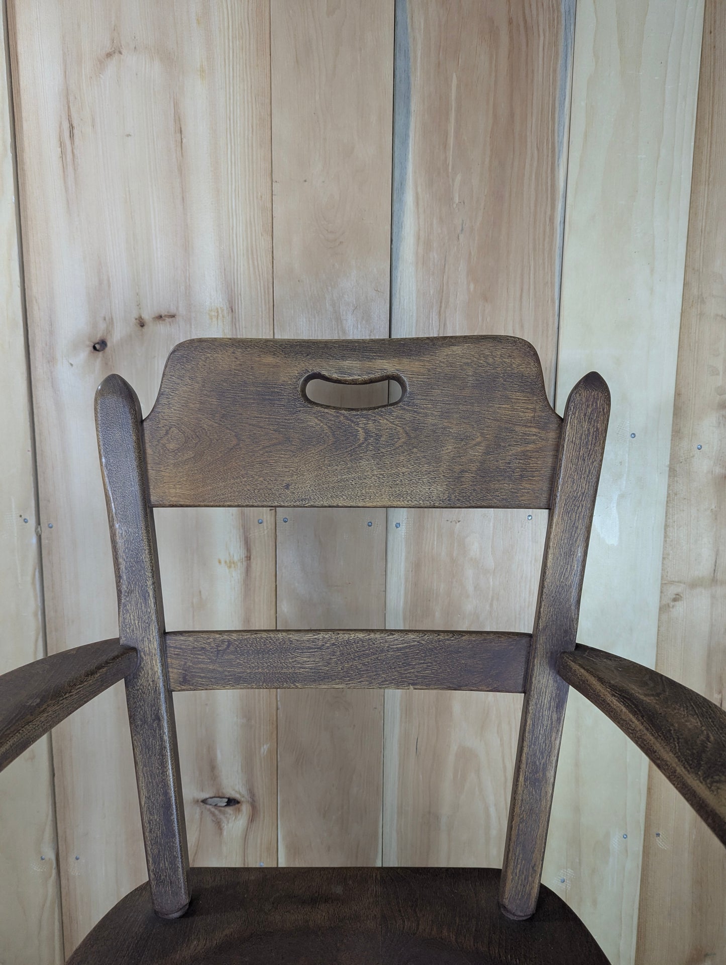 Vintage Mid Century Imperial Loyalist Solid Wood Chair - view 2