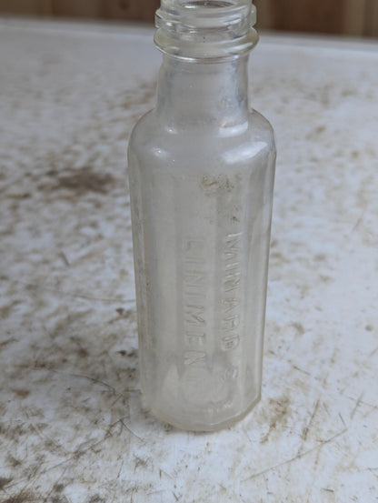 Vintage Minard's Liniment Patent Medicine Bottle